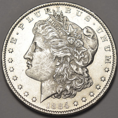 1884-O Morgan Dollar Select BU Prooflike