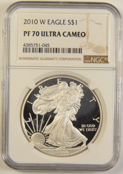 2010-W Silver Eagle NGC PF-70 Ultra Cameo