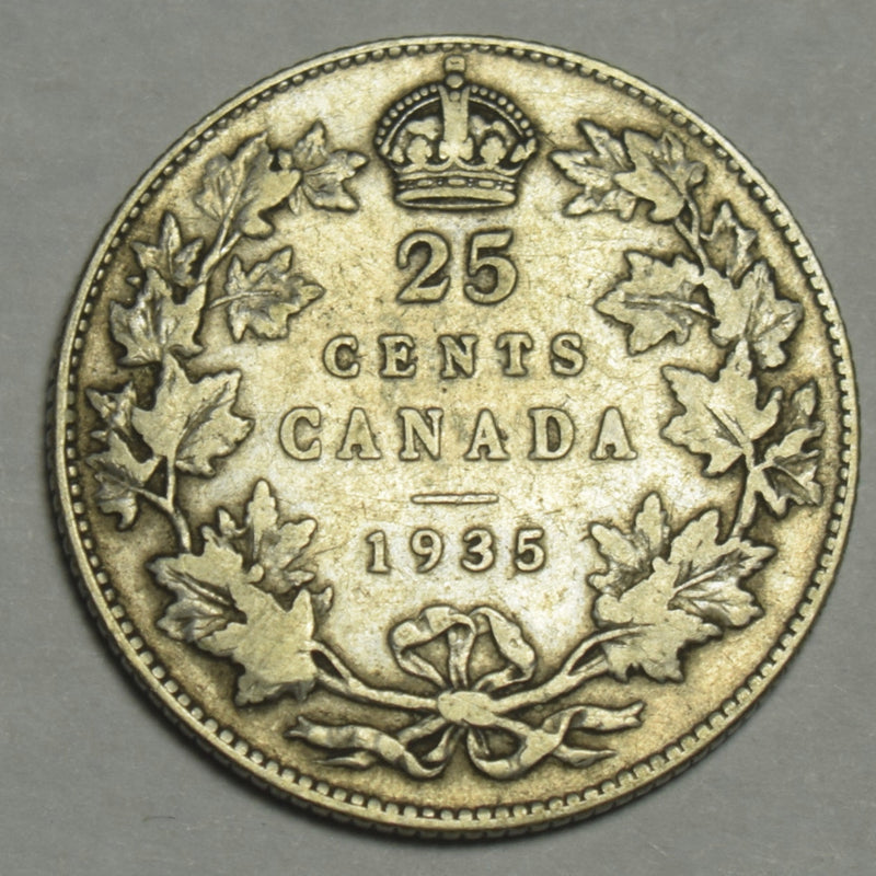 1935 Canadian Quarter . . . . Very Fine