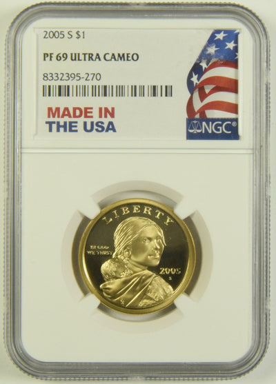 2005-S Sacagawea Dollar NGC PF-69 Ultra Cameo