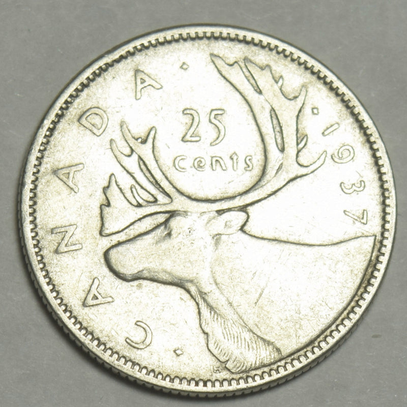 1937 Canadian Quarter . . . . Very Fine