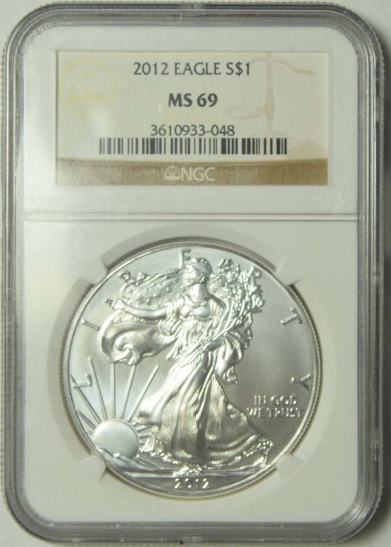 2012 Silver Eagle . . . . NGC MS-69