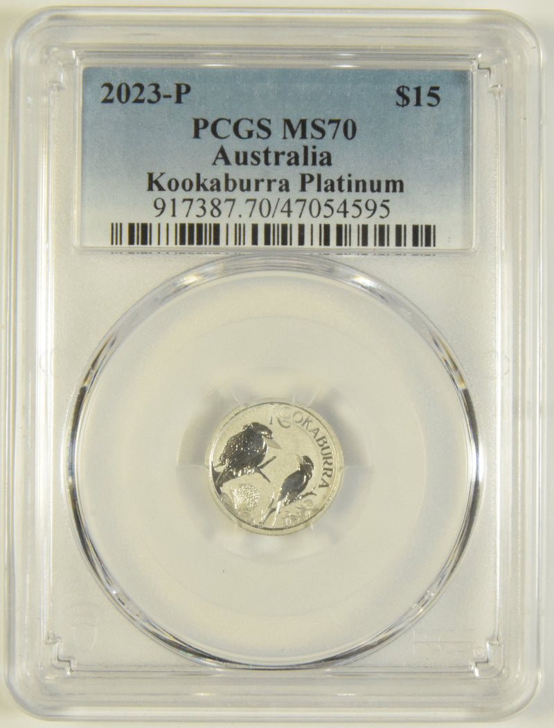2023-P Australian Platinum Kookaburra PCGS MS-70