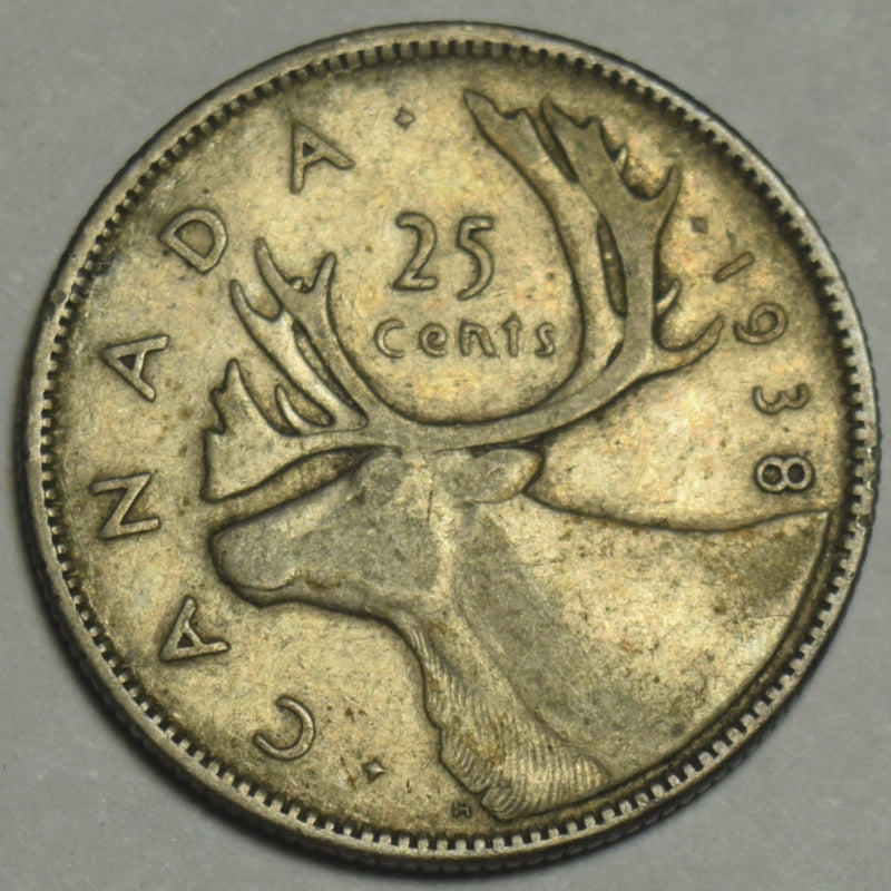 1937 Canadian Quarter . . . . Extremely Fine