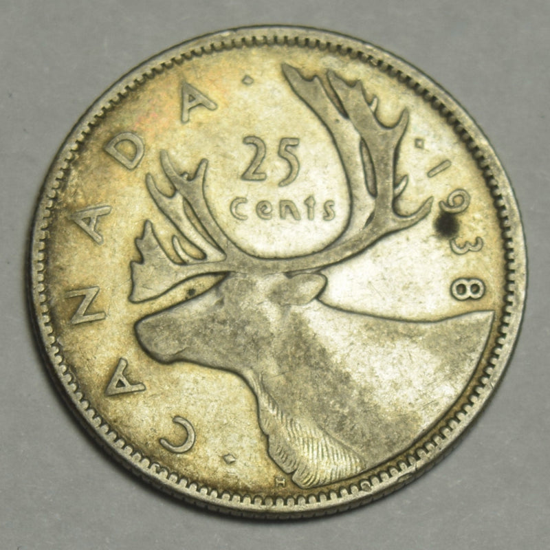 1938 Canadian Quarter . . . . Very Fine