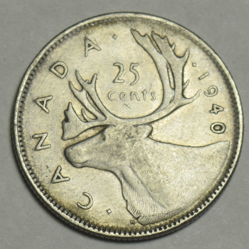 1940 Canadian Quarter . . . . Very Fine