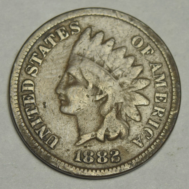 1882 Indian Cent . . . . VG scratched