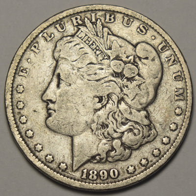 1890 Morgan Dollar Fine