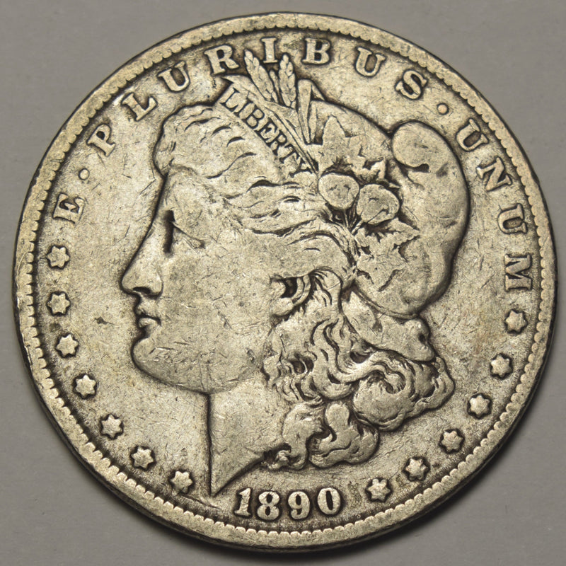 1890 Morgan Dollar Fine
