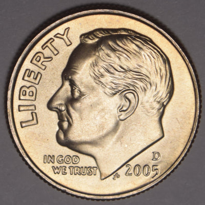2005-D Roosevelt Dime Brilliant Uncirculated