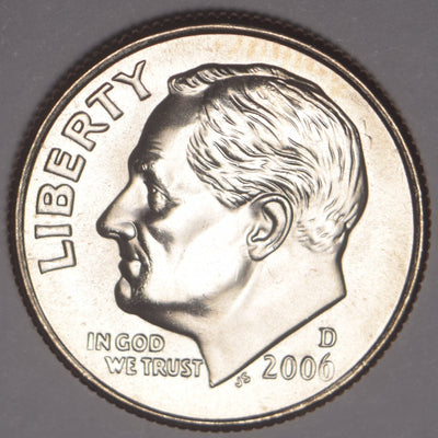 2006-D Roosevelt Dime Brilliant Uncirculated