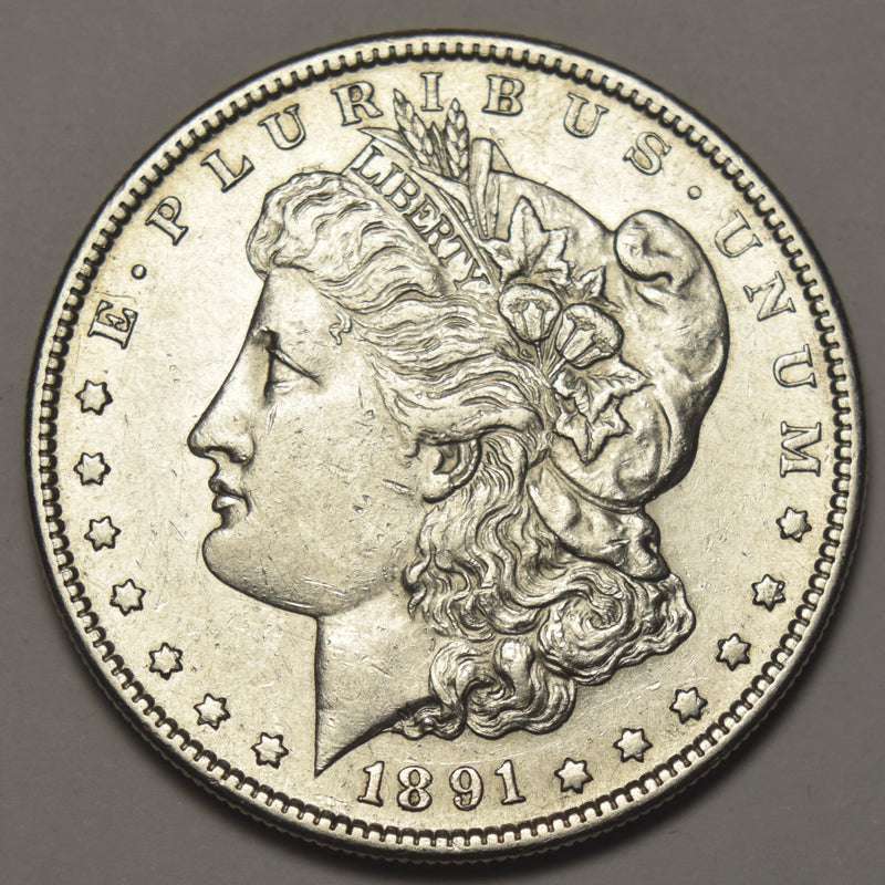 1891-S Morgan Dollar . . . . Choice About Uncirculated