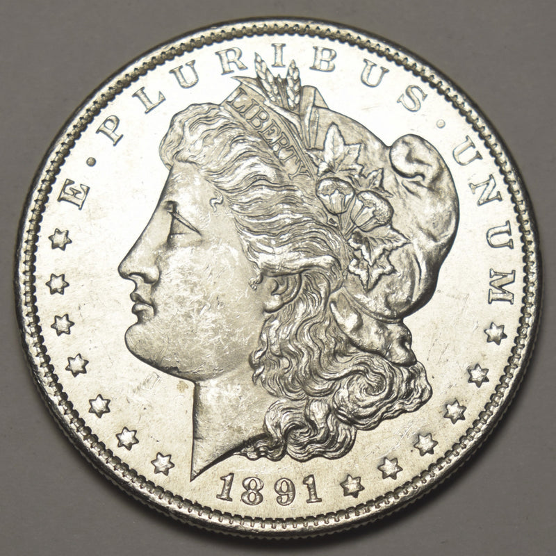 1891-S Morgan Dollar . . . . Choice BU Prooflike