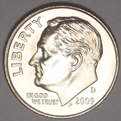 2009-D Roosevelt Dime Brilliant Uncirculated