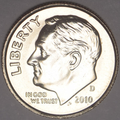 2010-D Roosevelt Dime Brilliant Uncirculated