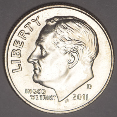 2011-D Roosevelt Dime Brilliant Uncirculated