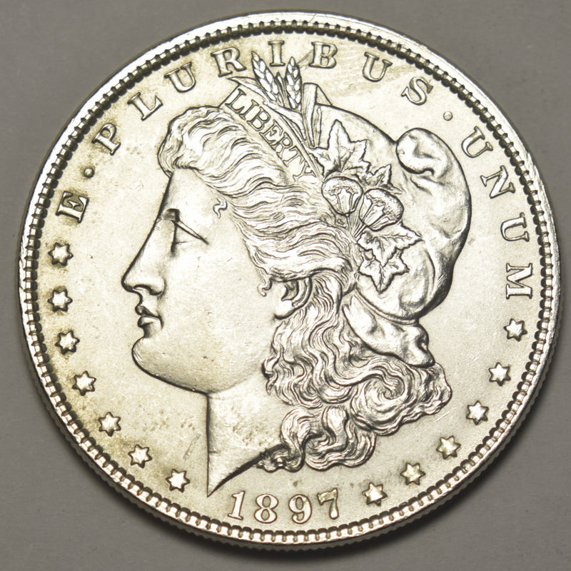 1897 Morgan Dollar . . . . Gem Brilliant Uncirculated