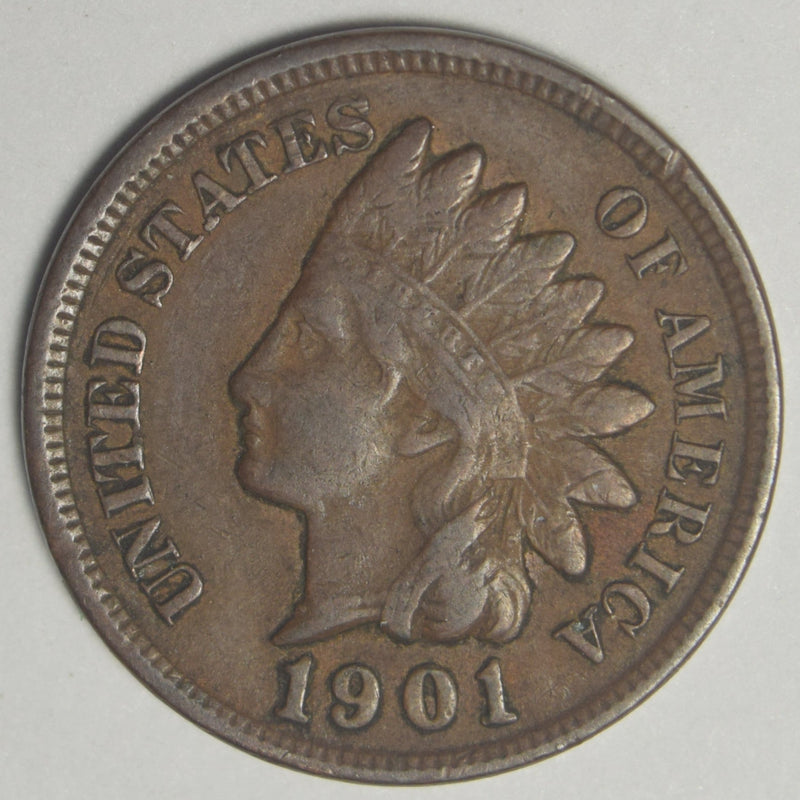 1901 Indian Cent . . . . Extremely Fine
