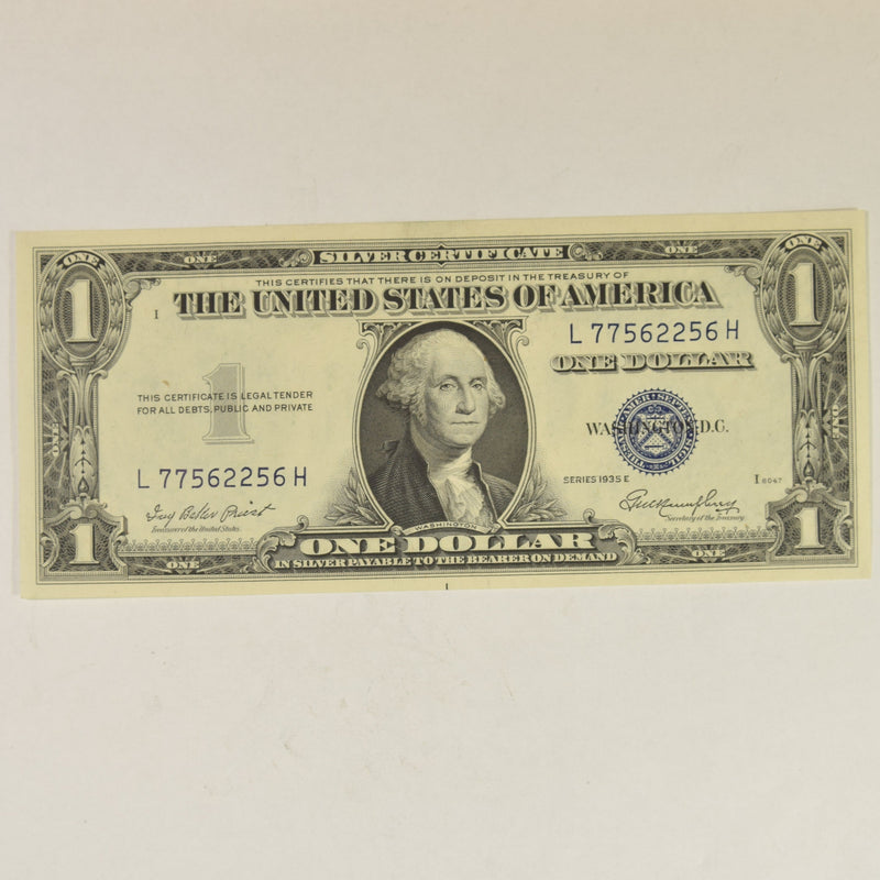 $1.00 1935 E Silver Certificate Fr. 1614 . . . . Gem Crisp Uncirculated STAR