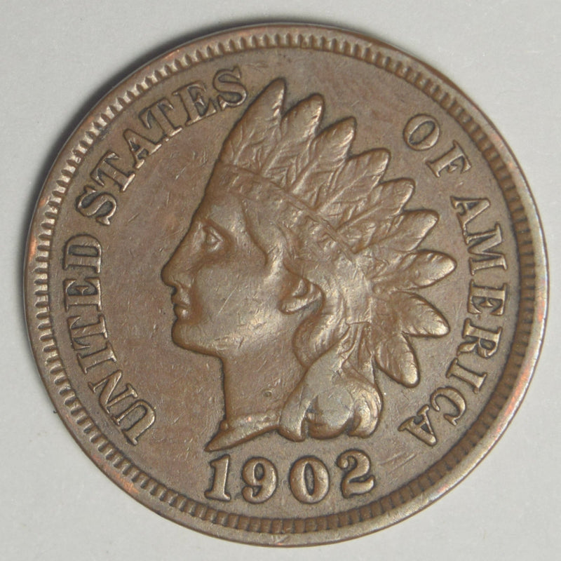1902 Indian Cent . . . . Choice About Uncirculated