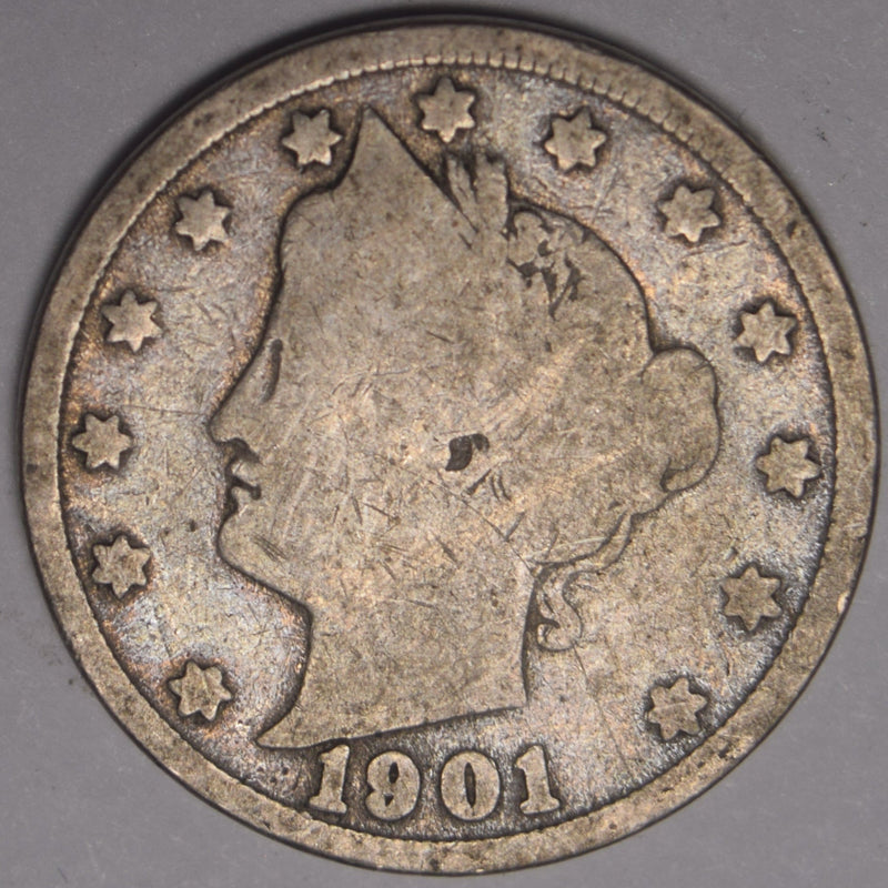 1901 Liberty Nickel Good
