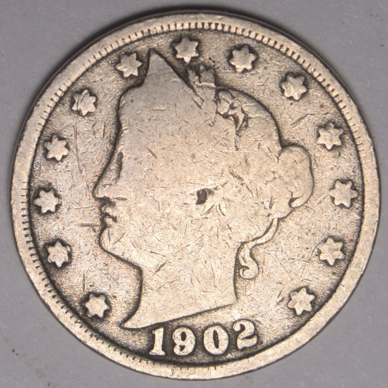 1902 Liberty Nickel Good