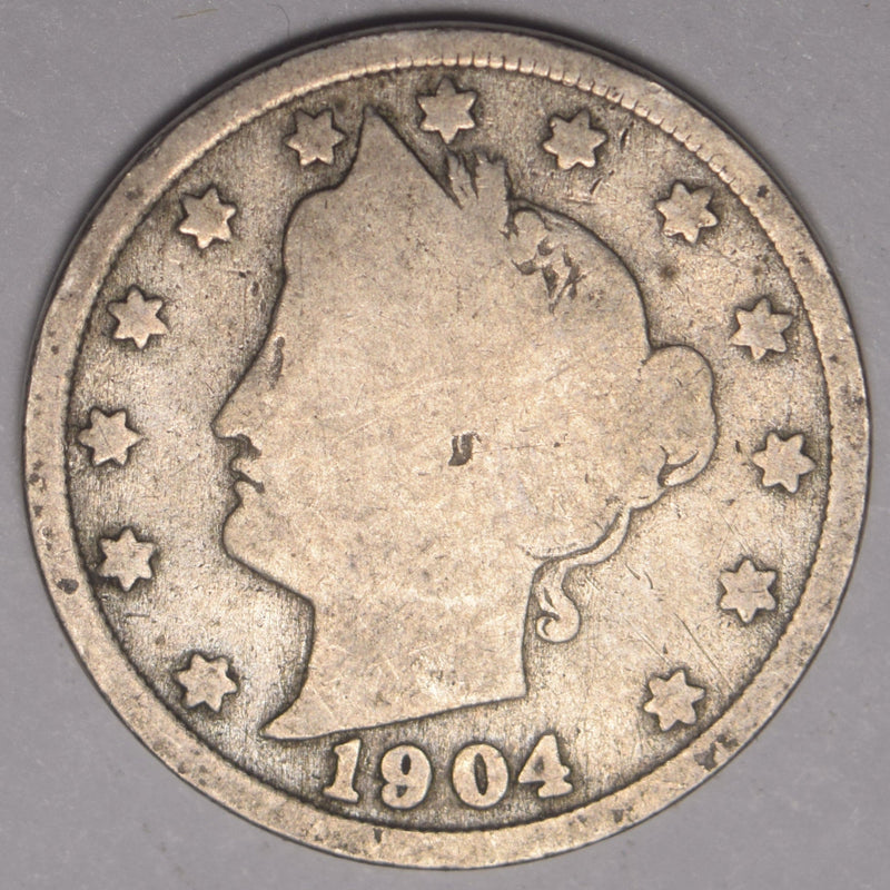 1904 Liberty Nickel Good