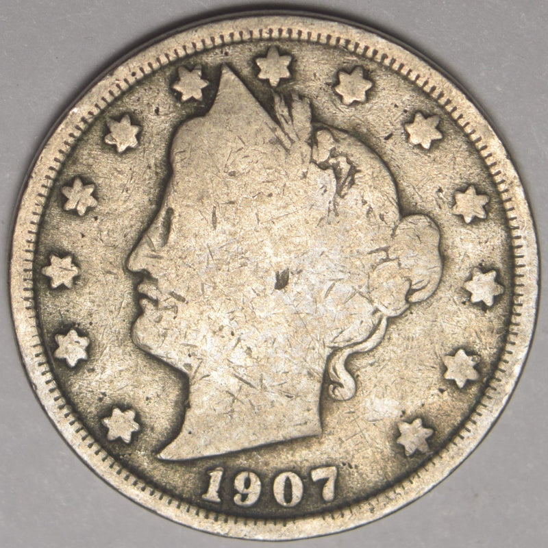 1907 Liberty Nickel Good