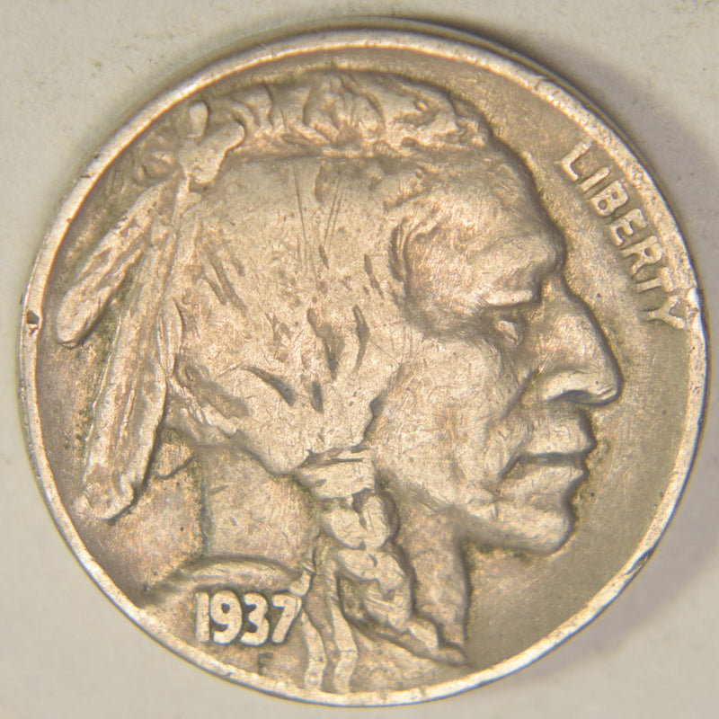 1937-D Buffalo Nickel Very Good