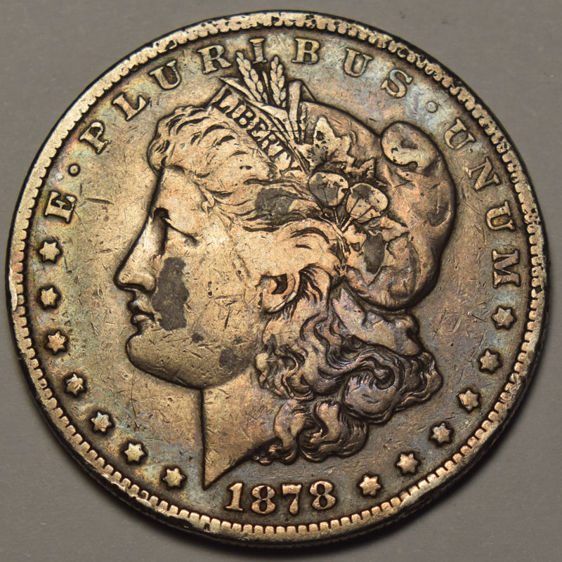 1878-S Morgan Dollar . . . . VF rough