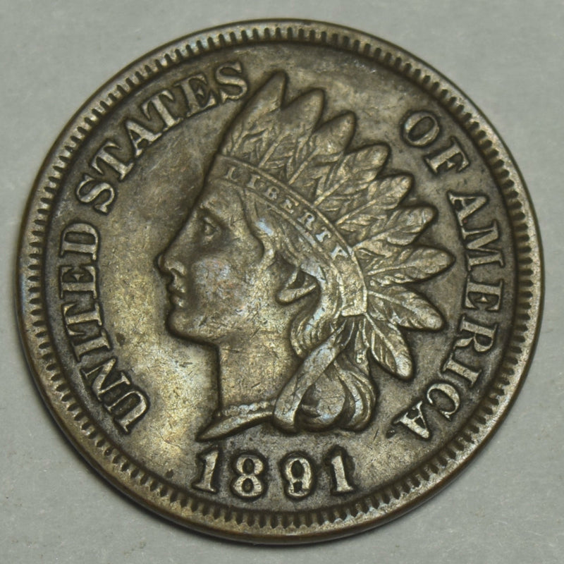 1891 Indian Cent . . . . VG/Fine