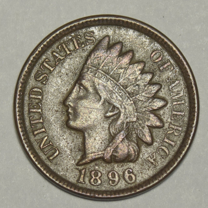 1896 Indian Cent . . . . Choice About Uncirculated