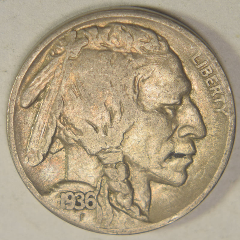 1936-S Buffalo Nickel Very Good