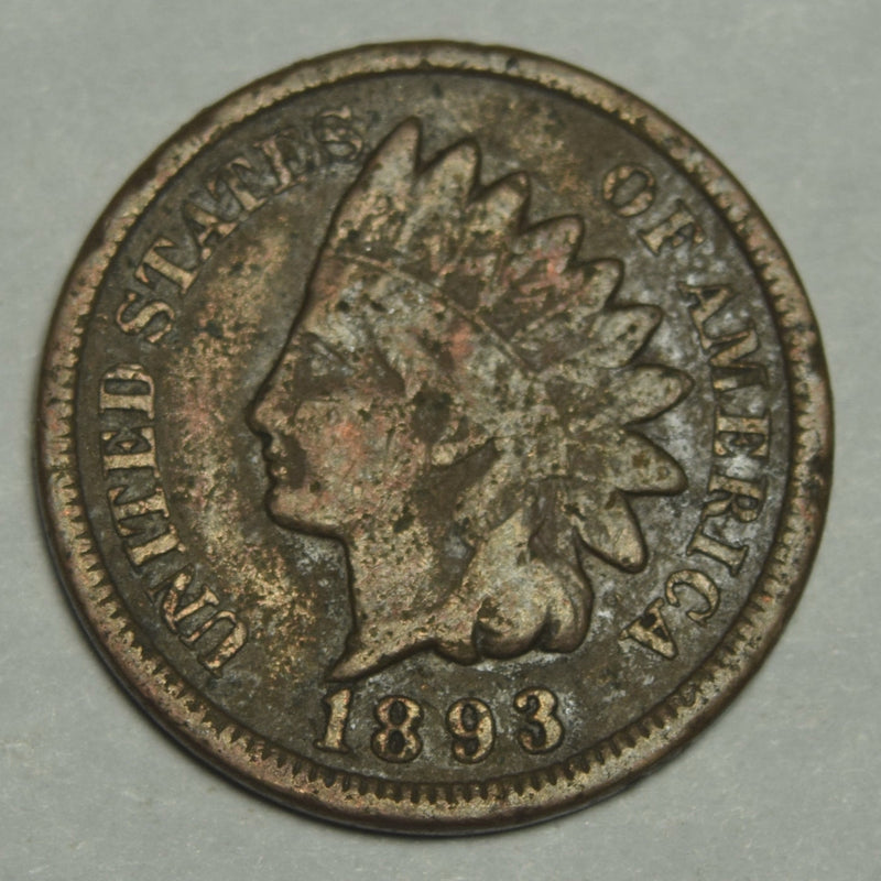 1892 Indian Cent . . . . XF coating on coin