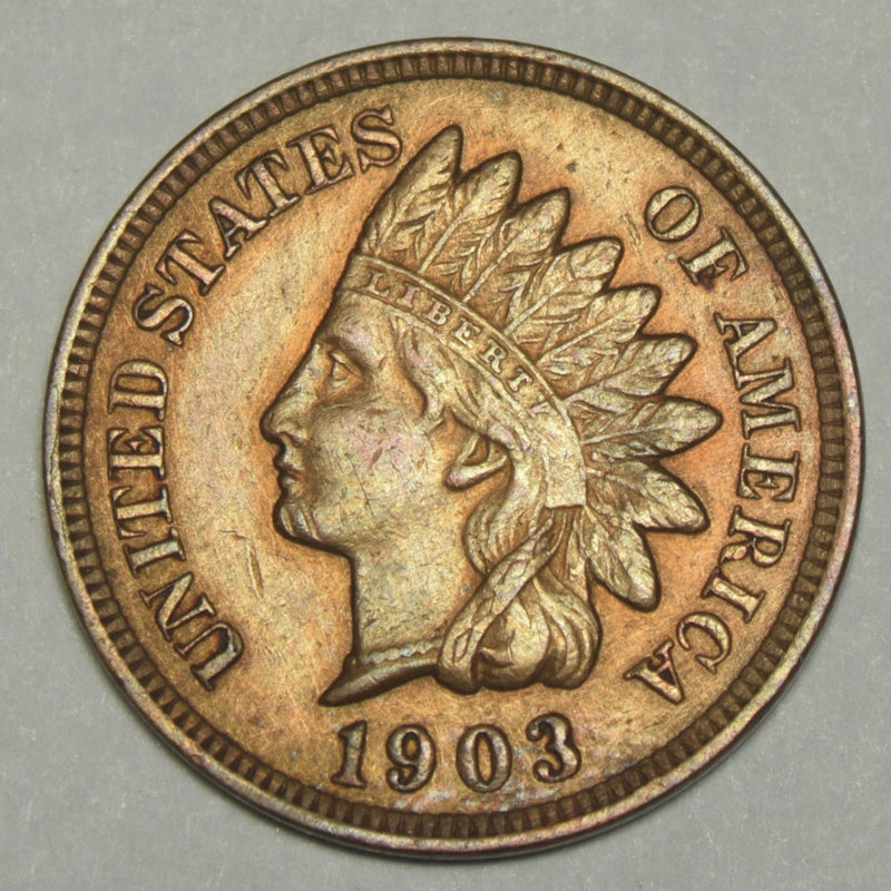 1903 Indian Cent . . . . Choice About Uncirculated