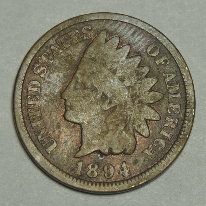 1894 Indian Cent . . . . VG corroded