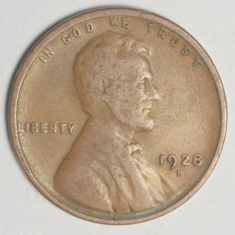 1928-D Lincoln Cent Good
