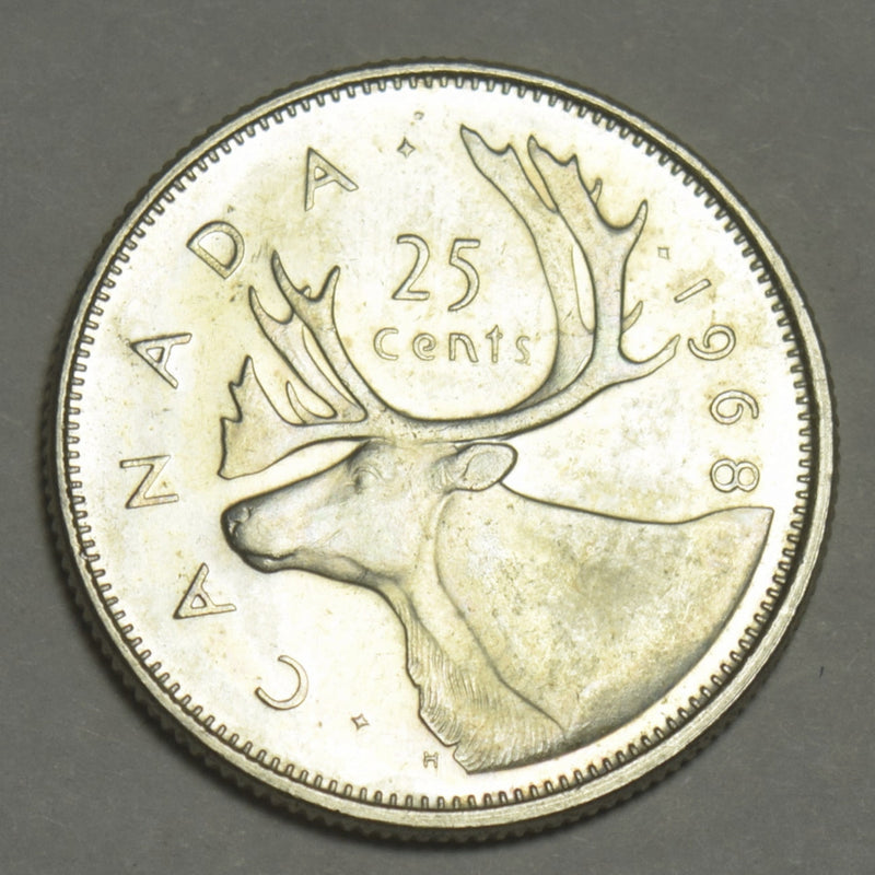 1968 Canadian Quarter . . . . Gem BU