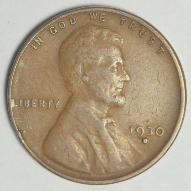 1930-D Lincoln Cent Good