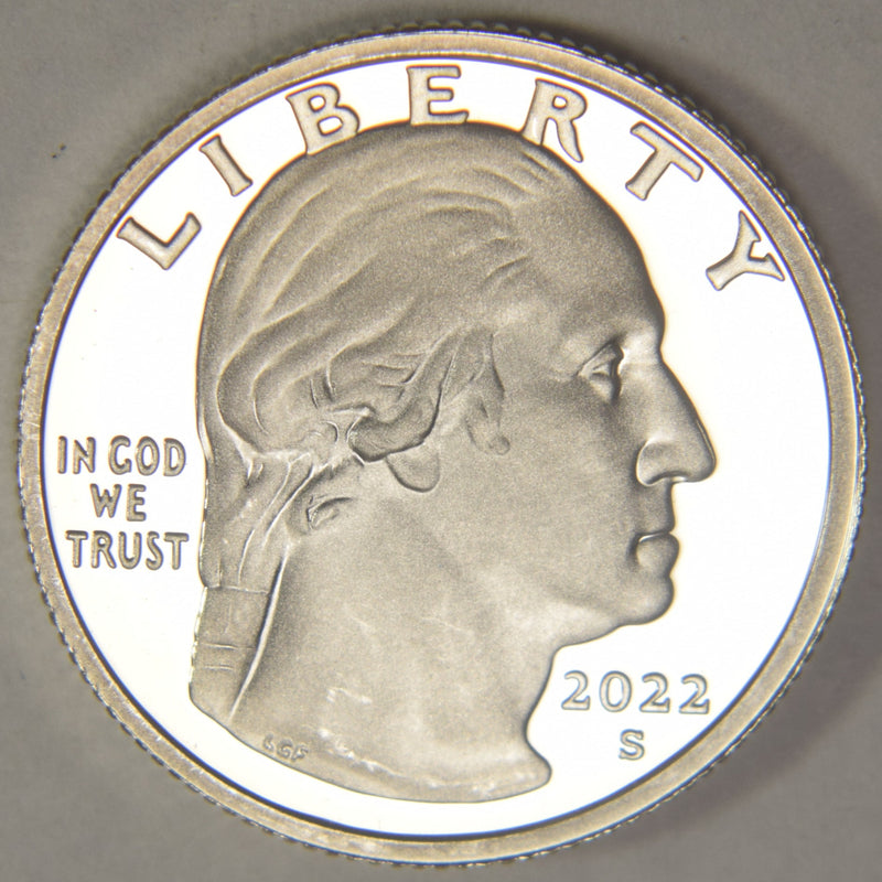 2022-S Silver Wilma Mankiller Quarter . . . . Superb Brilliant Proof Silver