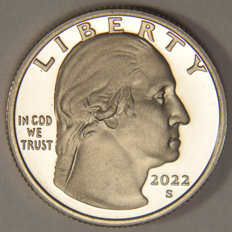 2022-S American Women 5-coin Quarter Proof Set . . . . Superb Brilliant Proof