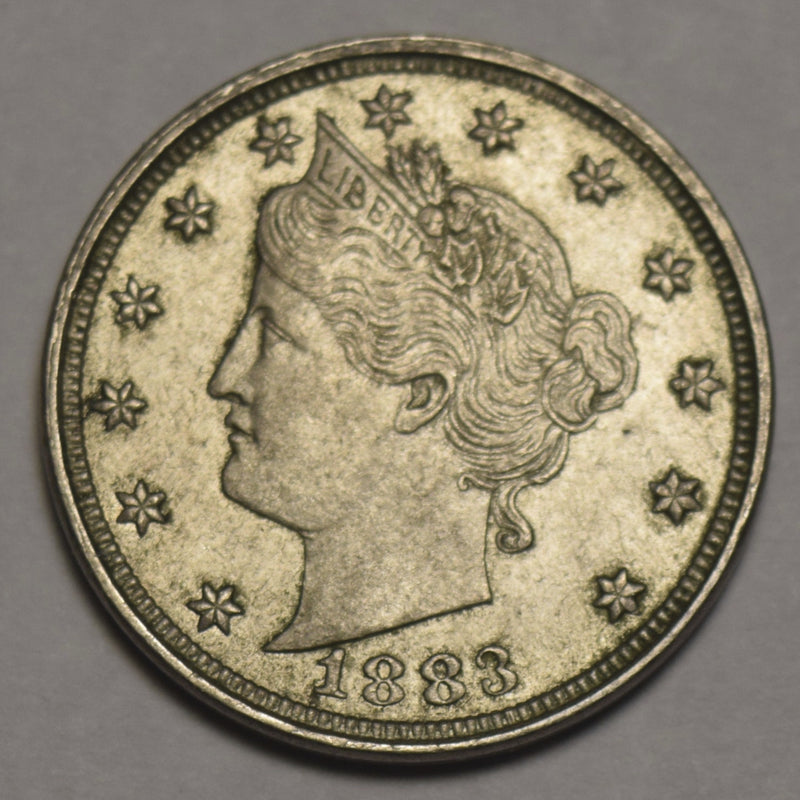 1883 No CENTS Liberty Nickel . . . . Select BU