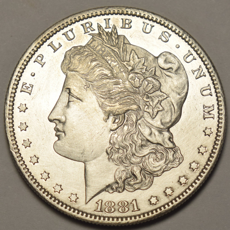 1881-S Morgan Dollar . . . . BU cleaned