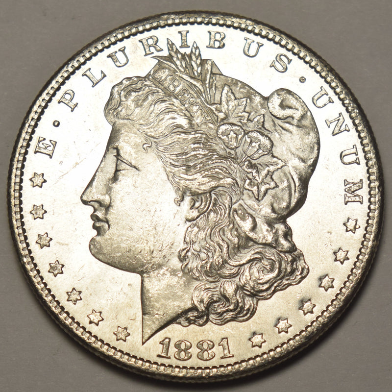 1881-S Morgan Dollar . . . . Choice BU Prooflike