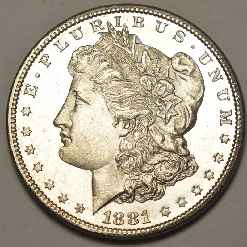 1881-S Morgan Dollar . . . . Choice BU+ Prooflike
