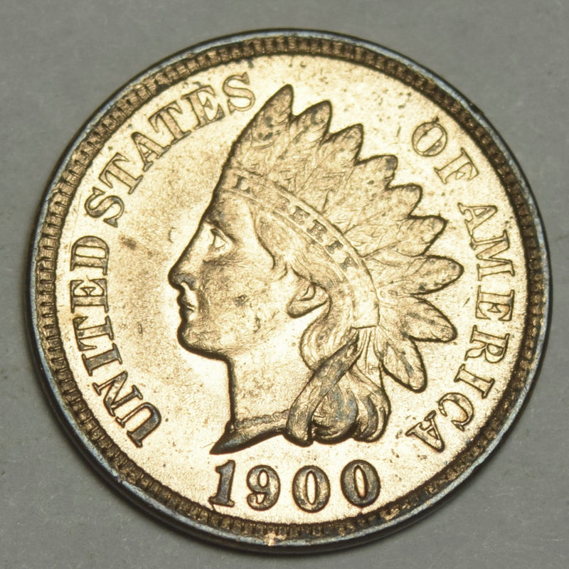 1900 Indian Cent . . . . XF/AU coating on coin