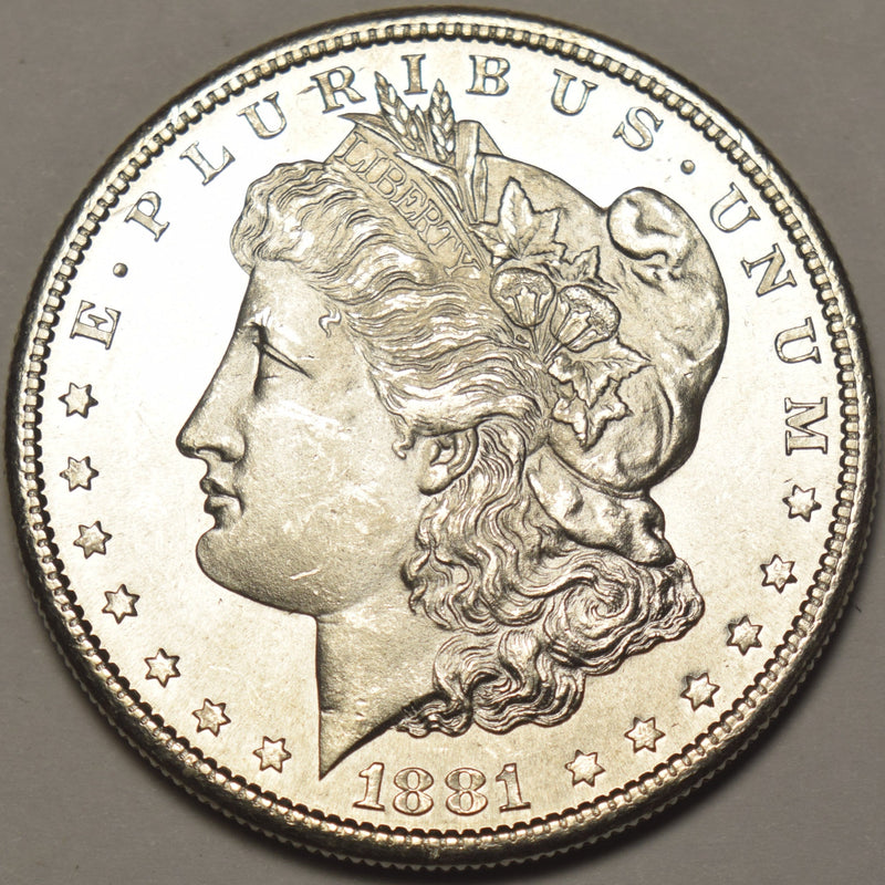 1881 Morgan Dollar . . . . Gem Brilliant Uncirculated