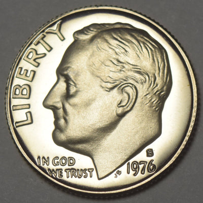 1976-S Roosevelt Dime Gem Brilliant Proof