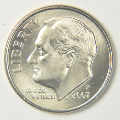 2007 Roosevelt Dime Choice Brilliant Uncirculated