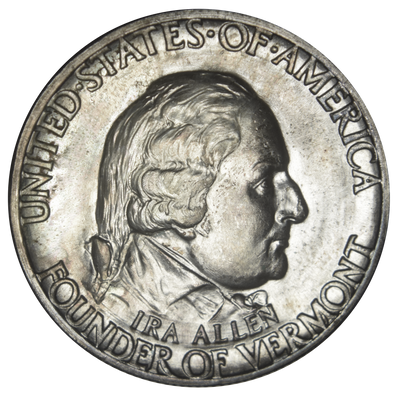 Vermont Half 1927 Gem Brilliant Uncirculated